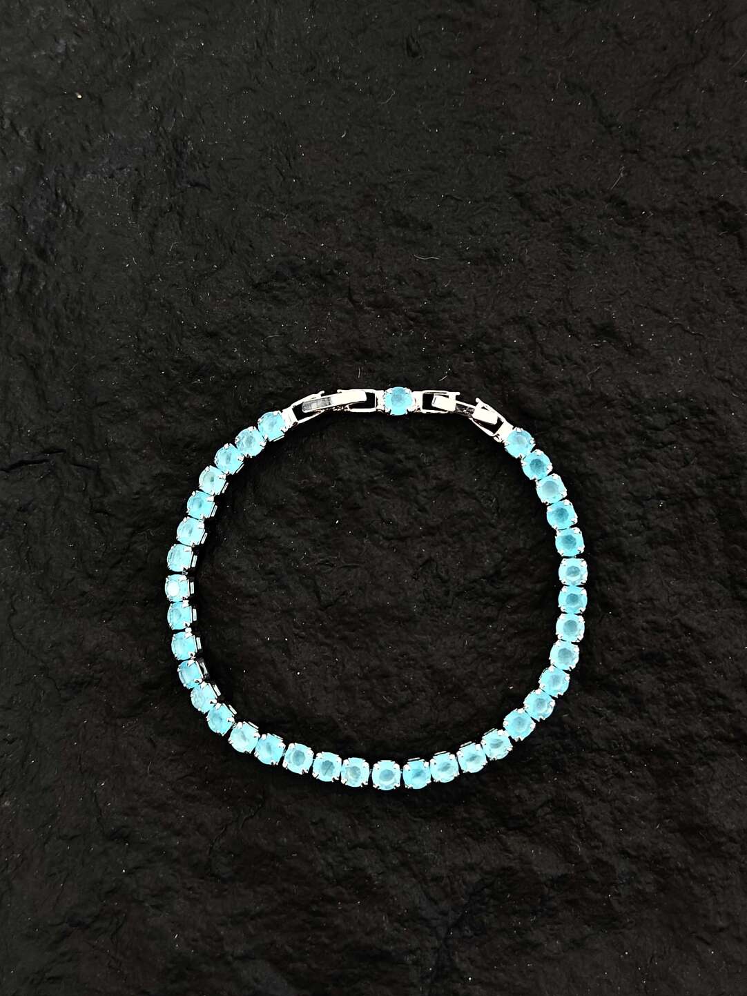 Abuling| Vintage [Blue Lake] Bracelet · Gold-Plated Base [Blue Lake]